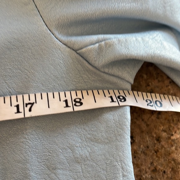 Only faux Leather Biker jacket sz M - Picture 4 of 7